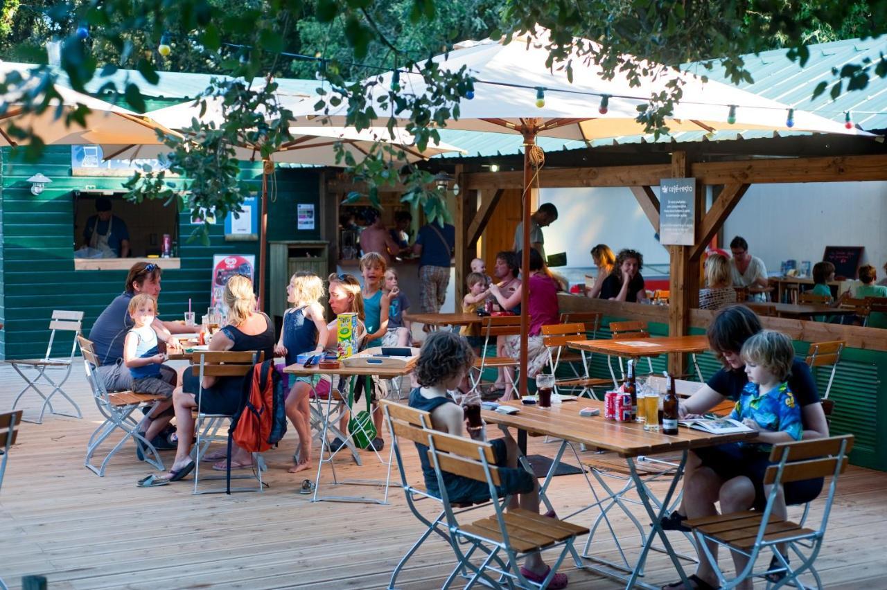 Huttopia Oleron Les Chenes Verts โดลุส โดเลรง ภายนอก รูปภาพ