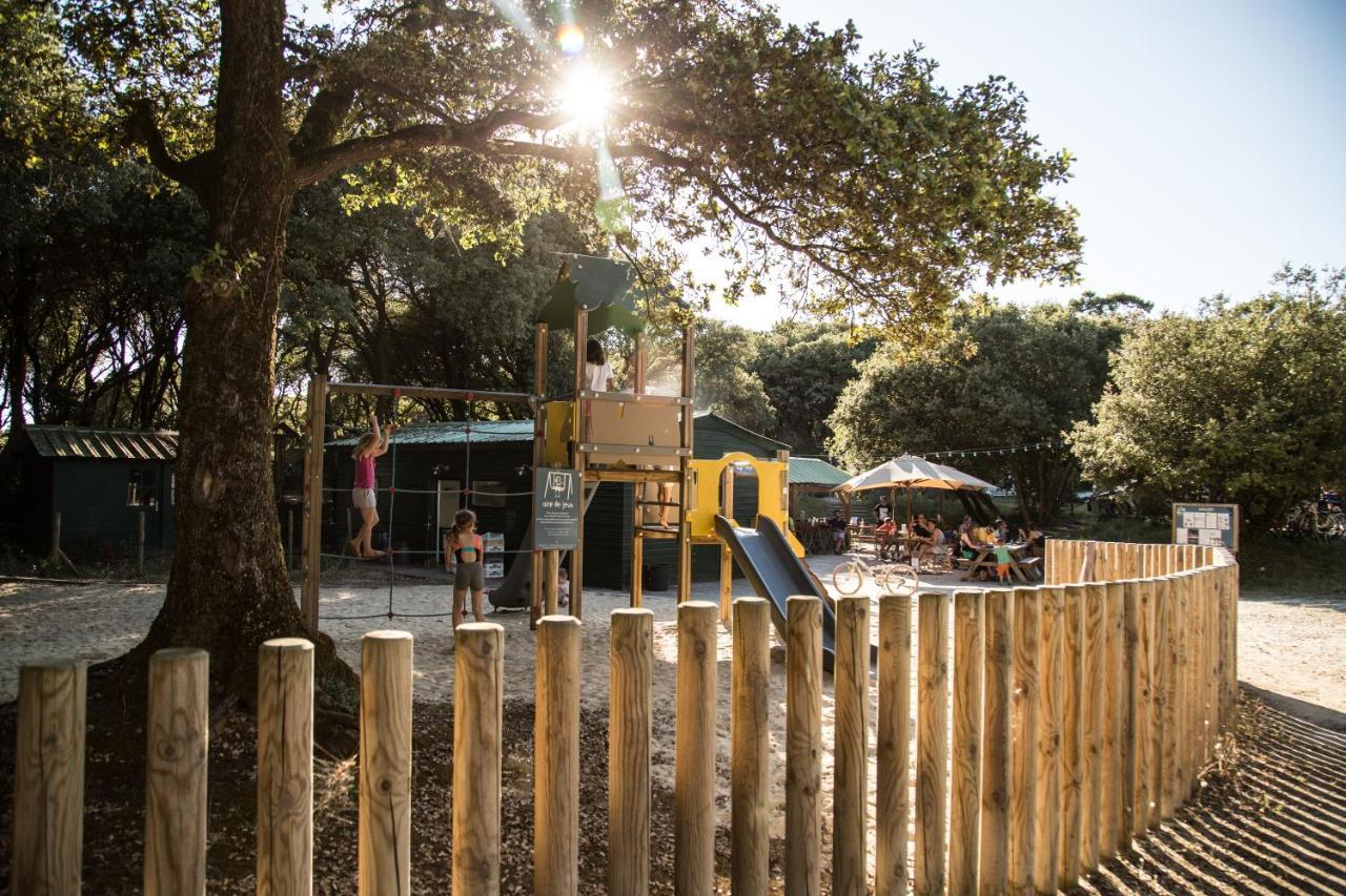 Huttopia Oleron Les Chenes Verts โดลุส โดเลรง ภายนอก รูปภาพ