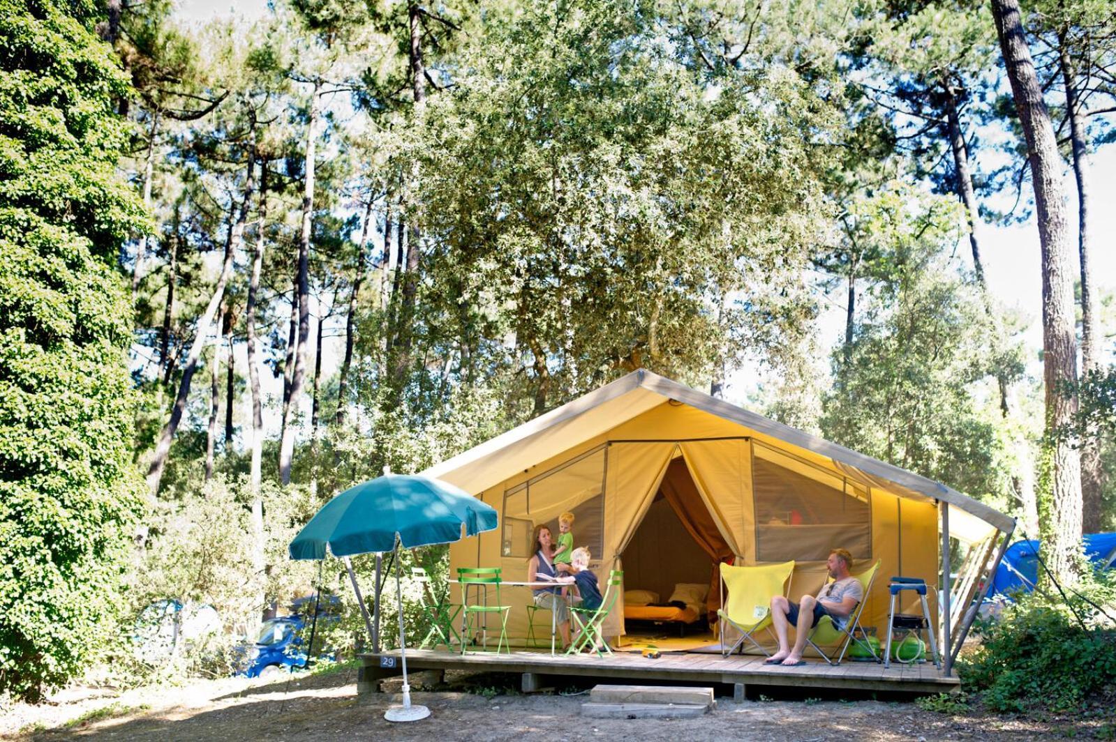 Huttopia Oleron Les Chenes Verts โดลุส โดเลรง ภายนอก รูปภาพ